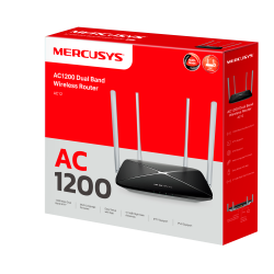 Рутер безжичен Mercusys AC12 AC1200 двулентов - v3.0