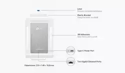 Рутер Wi-Fi 6 TP Link Archer Air R5 AX3000 2-лентов