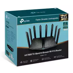 Рутер Wi-Fi 6 TP-Link Archer AX95 AX7800 3-лентов