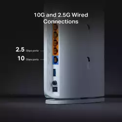 Рутер Wi-Fi 7 TP-Link Archer BE220W BE7200 2-лентов