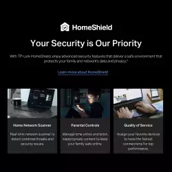 Рутер Wi-Fi 7 TP-Link Archer BE220W BE7200 2-лентов