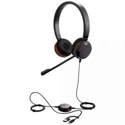 Слушалки Jabra Evolve 20 MS, NC, USB-C/A Special Edition 4999-823-169 - черни