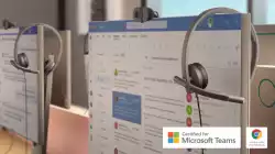 Слушалки Logitech USB H570e Stereo 981-000575 - USB