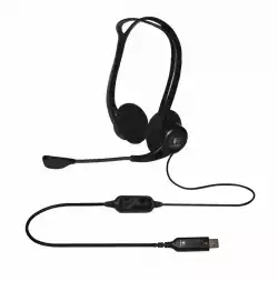 Слушалки с микрофон Logitech PC 960 USB 981-000100