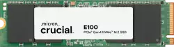 SSD диск Crucial E100 480GB SSD PCIe 4.0 Gen4 M.2 2280 NVMe, Read/Write: 4500/2500 MB/s CT480E100SSD8