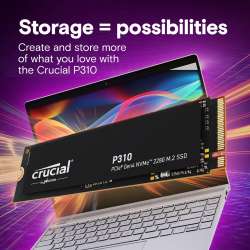 SSD диск Crucial P310 1TB PCIe Gen4 NVMe M.2 CT1000P310SSD8