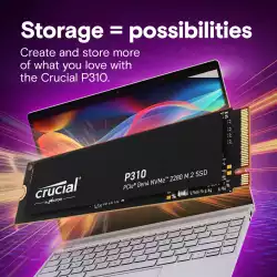 SSD диск Crucial P310 500GB PCIe Gen4 NVMe M.2 CT500P310SSD8