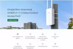 Точка за достъп TP-Link Omada EAP603-Outdoor за вътрешна/външна употреба WiFi 6 AX1800