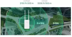 Точка за достъп TP-Link Omada EAP603-Outdoor за вътрешна/външна употреба WiFi 6 AX1800