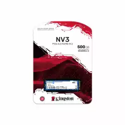 Твърд диск Kingston SSD 2TB NV3 M.2 2280 PCIe 4.0 NVMe SSD SNV3S/2000G