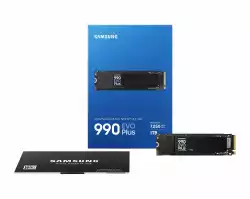 Твърд диск Samsung SSD 990 EVO Plus 1TB PCIe 4.0 MZ-V9S1T0BW
