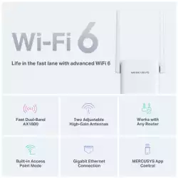 Удължител на обхват Mercusys ME70X AC1800