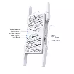 Удължител на обхват TP-Link RE405BE BE6500 Wi-Fi 7 2-лентов