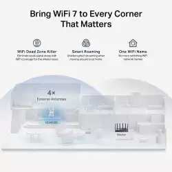 Удължител на обхват TP-Link RE405BE BE6500 Wi-Fi 7 2-лентов