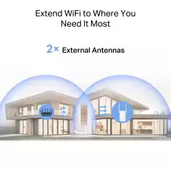 Удължител на обхват Wi-Fi 7 Mercusys ME25BE BE3600