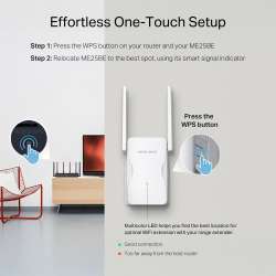 Удължител на обхват Wi-Fi 7 Mercusys ME25BE BE3600