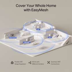 Удължител на обхват Wi-Fi 7 Mercusys ME25BE BE3600