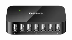 USB Хъб D-Link DUB-H7/E 7-Port USB 2.0 Hub 7 портов DUB-H7/E