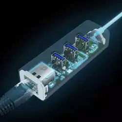 USB Type-C 3-портов хъб и гигабитов Ethernet адаптер TP-Link UE330C
