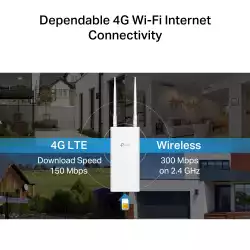 Външен Wi-Fi рутер TP-Link TL-MR100-Outdoor 4G 300 Mbps