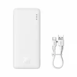 Външна батерия Baseus Airpow 10000mAh 20W PPQD090002 - бяла