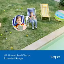 Външна охранителна камера TP-Link Tapo C560WS 4K 8MP панорамна