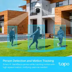 Външна охранителна камера TP-Link Tapo C500 1080p Full HD панорамна