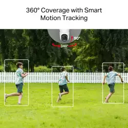 Външна охранителна Wi-Fi камера Pan/Tilt Mercusys MC510