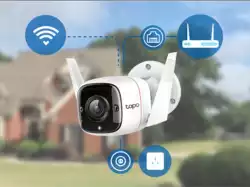 Външна Wi-Fi IP камера TP-Link Tapo C310P2 (2-pack)