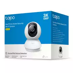 Wi-Fi Pan/Tilt камера за наблюдение с AI, TP-Link Tapo C230