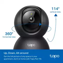 Wi-Fi Pan/Tilt камера за наблюдение TP-Link Tapo C201