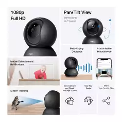 Wi-Fi Pan/Tilt камера за наблюдение TP-Link Tapo C201