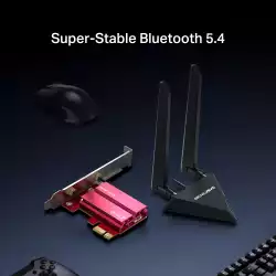 WiFi 7 Bluetooth 5.4 PCIe адаптер Mercusys MA49BE BE9300