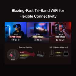 WiFi 7 Bluetooth 5.4 PCIe адаптер Mercusys MA49BE BE9300