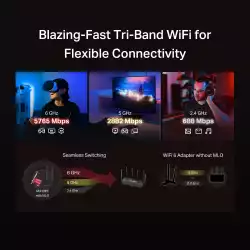 WiFi 7 Bluetooth 5.4 PCIe адаптер Mercusys MA49BE BE9300