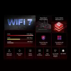 WiFi 7 Bluetooth 5.4 PCIe адаптер Mercusys MA49BE BE9300