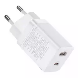 Зарядно устройство Baseus Super Pro USB-A към USB-C 30W CCSUPP-E02 - бяло