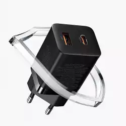 Зарядно устройство Baseus Super Pro USB-A към USB-C 30W CCSUPP-E02 - бяло