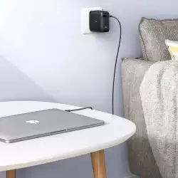 Зарядно устройство Ugreen CD224 70774, 220V 3xUSB-C, 1xUSB A, GaN, 65W, NEXODE