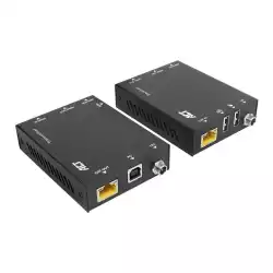 4K HDMI 2.0 KVM  Extender (усилвател), ACT AC7815, усилва сигнал до 70 м по UTP кабел
