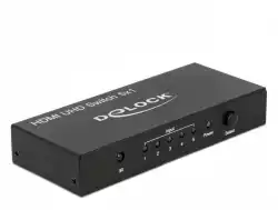 5 портов HDMI суич Delock  4K@@60Hz, Дистанционно, Черен