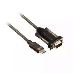 Конвертор ACT AC6002, USB-C мъжко - RS232 мъжко, 9 pin, 1.5 м, Черен Конвертор ACT AC6002, USB-C мъжко - RS232 мъжко, 9 pin, 1.5 м, Черен