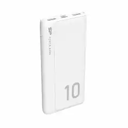 Външна батерия Silicon Power GP15 10000 mAh, Бяла