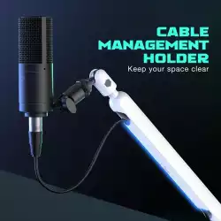 Стойка за микрофон FIFINE BM88 White High End Boom Arm Stand