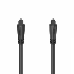 Аудио оптичен кабел Hama ODT plug (Toslink), 3.0 m, Черен                          