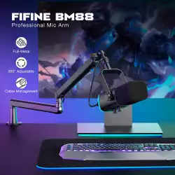 Стойка за микрофон FIFINE BM88 High End Boom Arm Stand
