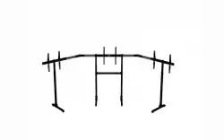 Мобилна стойка за три монитора Next Level Racing                          