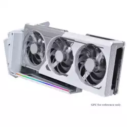 Брекет и кабел Lian Li 4 Slots Vertical GPU Kit v3, PCIe 5.0 за вертикален монтаж на видео карта - Бял