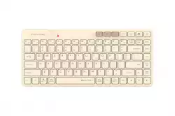 A4tech FBK26C AS Cafe Latte Fstyler безжичнa мини тиха клавиатура, Multi-mode, кирилизирана                          