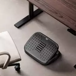 ACT Ергономична регулируема поставка за крака с масажни ролки                          